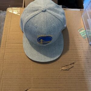 Gray Golden State Warriors Cap